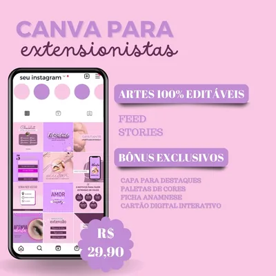 Capa de Canva para Extensionistas
