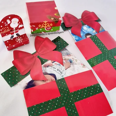 Capa de Cartão Presente de Natal