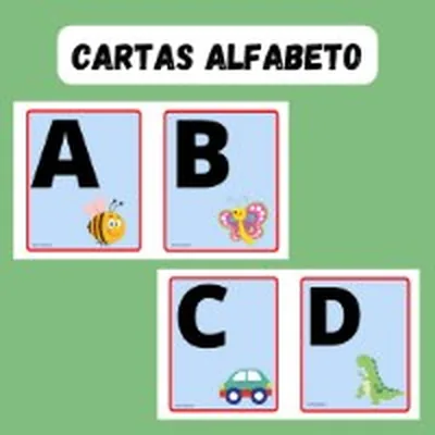 Capa de Cartas: Alfabeto