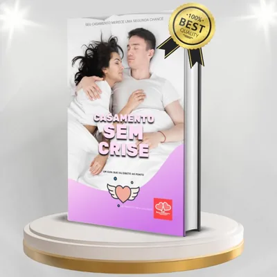 Capa de Casamento sem Crise: 7 Livros e Aula Bônus