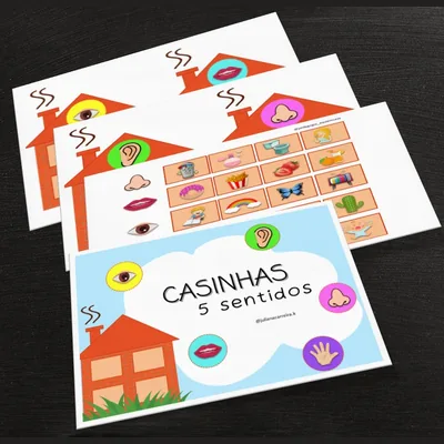 Capa de Casinhas 5 Sentidos