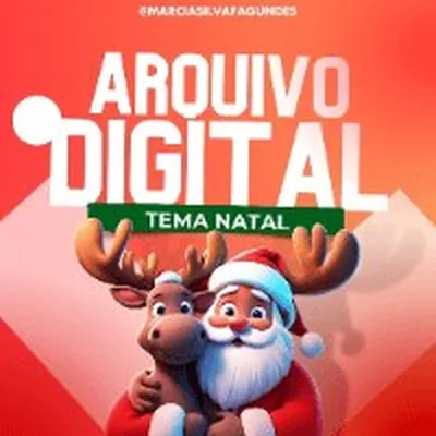 Capa de Coleção Digital de Mais de 150 Artes Natalinas para Canecas