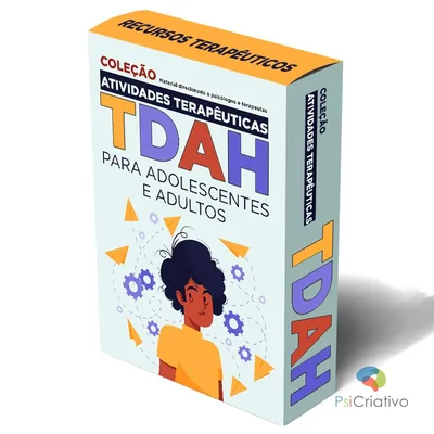 Capa de Coleção Atividades Terapêuticas TDAH