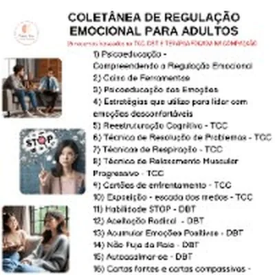 Capa de Coletânea de Regulação Emocional para Adultos