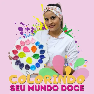 Capa de Colorindo Seu Mundo Doce: Chantilly