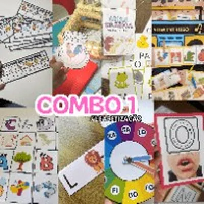 Capa de Combo 1 Alfabetização