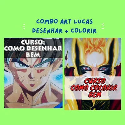 Capa de Combo Art Lucas: Desenho + Pintura