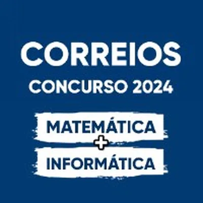 Capa de Combo Correios: Matemática + Informática (IBFC)