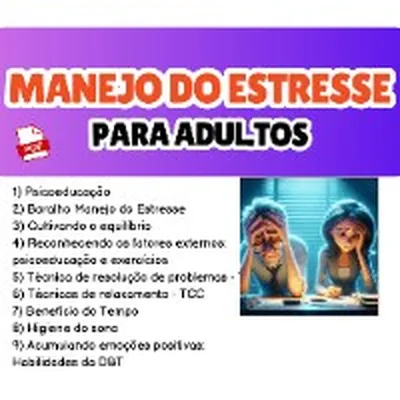 Capa de Combo Manejo do Estresse: recursos para psicólogos