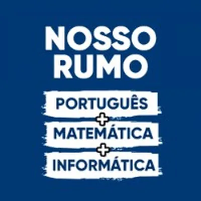 Capa de Combo Nosso Rumo: Matemática, Português e Informática