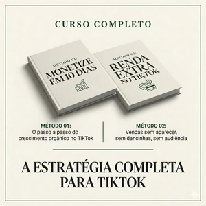 Capa do Combo TikTok: monetização, vendas e 400 cortes virais
