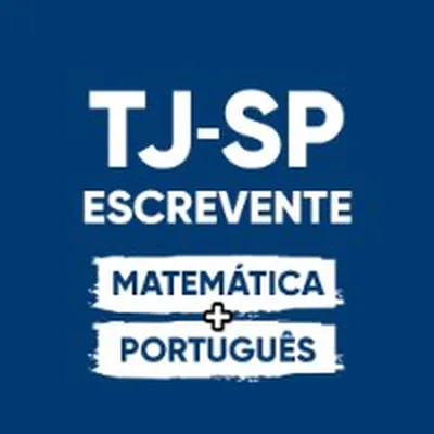 Capa de Combo TJSP Escrevente: Matemática e Português