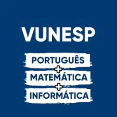 Capa de Combo Vunesp: Matemática, Português e Informática (Professor)