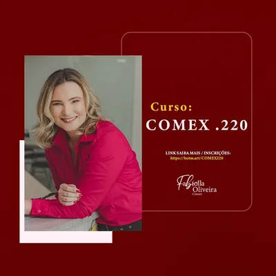 Capa de COMEX .220: Curso de Comércio Exterior