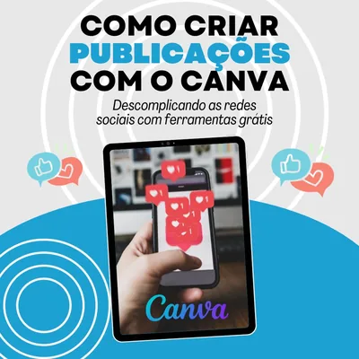 Capa de Como Criar Publicações com o Canva 2.0