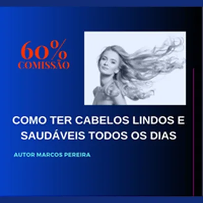 Capa de Como Ter Cabelos Lindos e Saudáveis Todos os Dias