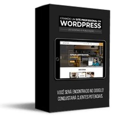 Capa de Criando um Site Profissional em WordPress: do Domínio à Publicação