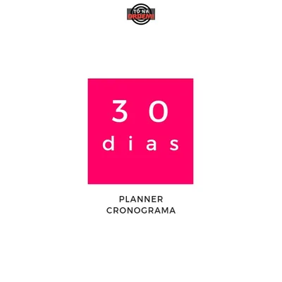 Capa de Cronograma 30 Dias: Você na OAB