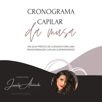 Capa de Cronograma Capilar da Musa