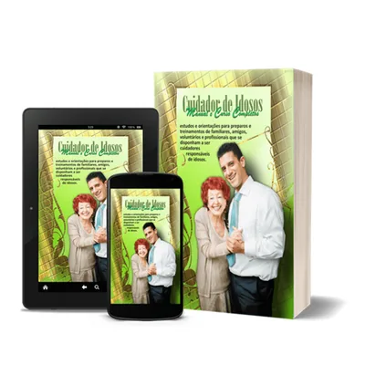 Capa de Cuidador de Idosos: Manual e Curso Completos