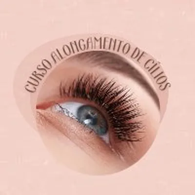 Capa de Curso de Alongamento de Cílios