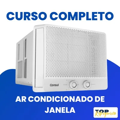 Capa de Curso de Ar Condicionado de Janela | Top Refrigerista
