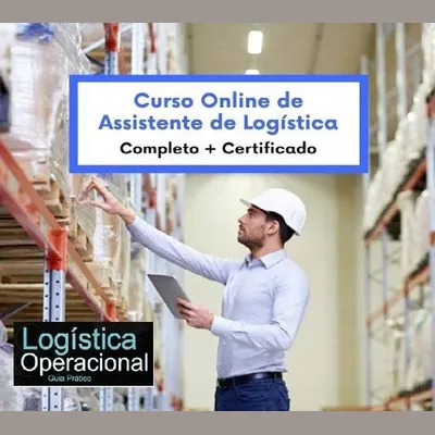 Capa de Curso Assistente de Logística