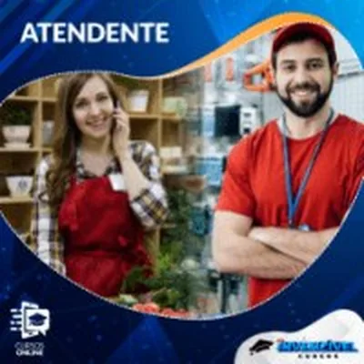 Capa de Curso de Atendente