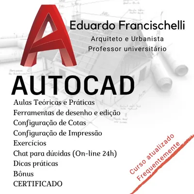 Capa de Curso de AutoCAD 2D