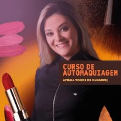 Capa de Curso de Automaquiagem Descomplicado