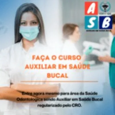 Capa de Auxiliar em Saúde Bucal