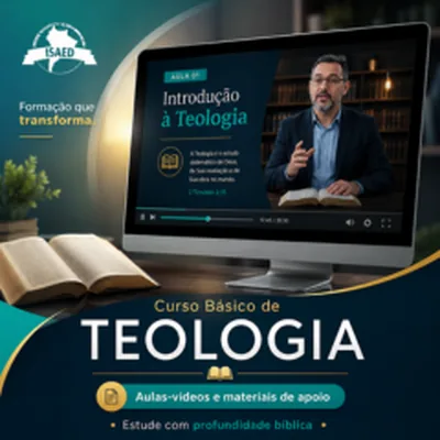 Capa de Curso Básico em Teologia