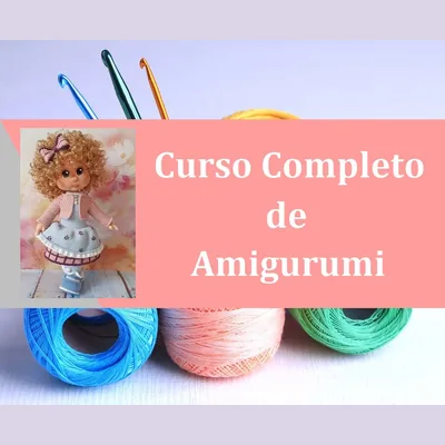Capa de Curso Completo de Amigurumi