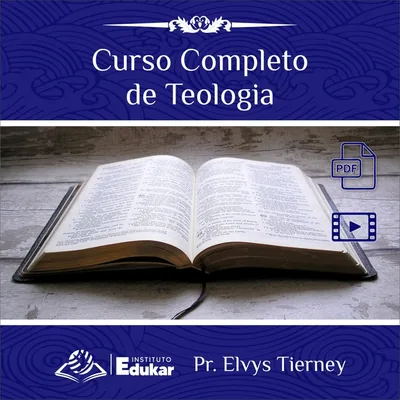 Capa de Curso Completo de Teologia