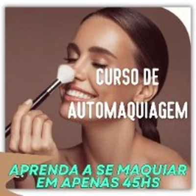 Capa de Curso de Automaquiagem