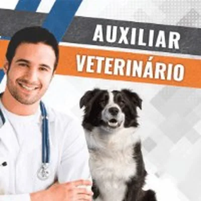 Capa de Curso de Auxiliar de Veterinário