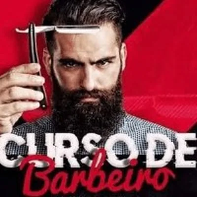 Capa de Curso de Barbeiro Profissional