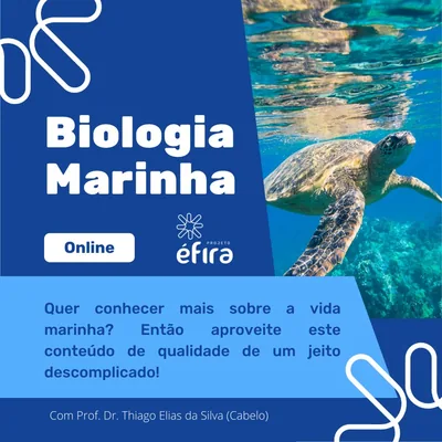 Capa de Curso de Biologia Marinha