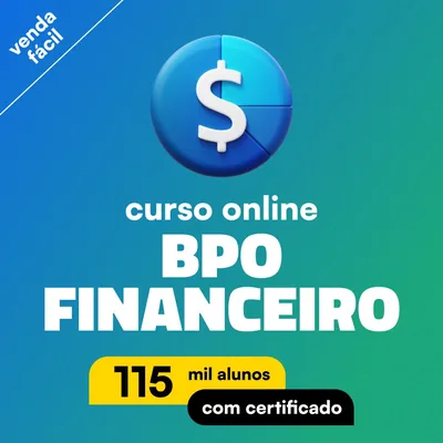 Capa de Curso de BPO Financeiro