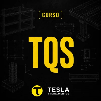 Capa de Curso de Cálculo Estrutural no TQS