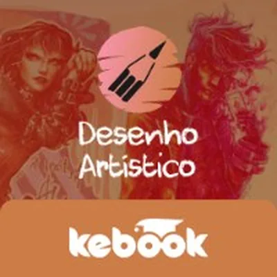 Capa de Curso de Desenho Artístico por Mia