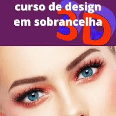 Capa de Curso de Design de Sobrancelha