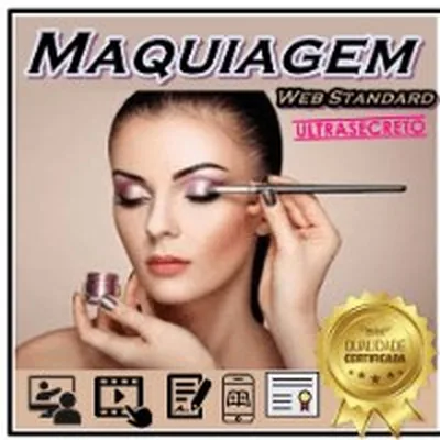 Capa de Curso de Maquiagem