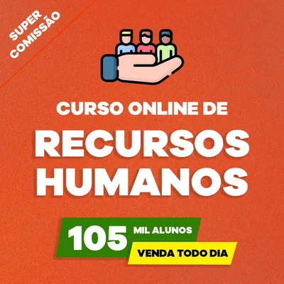 Capa de Curso de Recursos Humanos (RH)