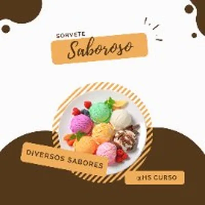 Capa de Curso de Sorvete