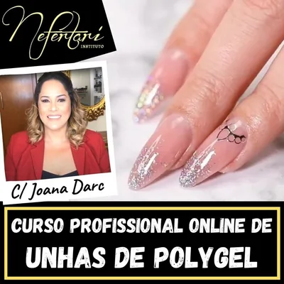 Capa de Curso de Unhas de Polygel
