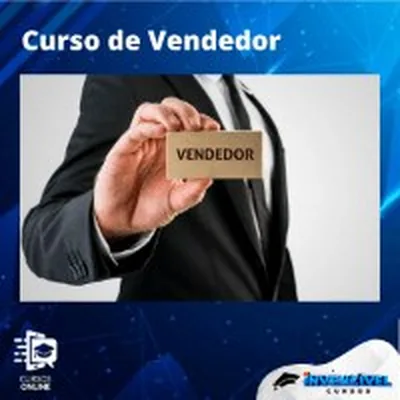 Capa de Curso de Vendedor