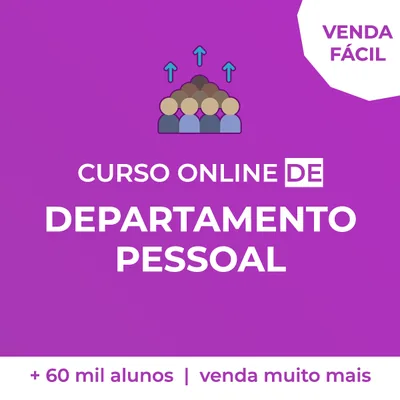 Capa de Curso de Departamento Pessoal
