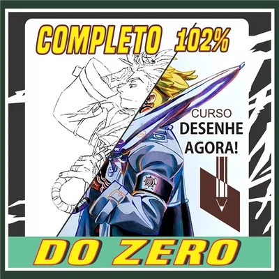 Capa de Curso Desenhe Agora: do Zero