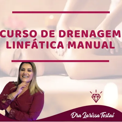 Capa de Curso Drenagem Linfática Manual